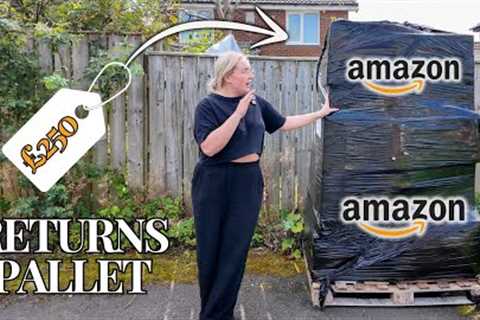I BOUGHT A £250 AMAZON RETURNS PALLET // WAS IT WORTH IT?!
