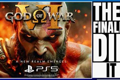 PLAYSTATION 5 - NEW GOD OF WAR 6 UPDATES / SONY CONFIRMS GREAT NEWS / NEW PS5 EXCLUSIVES RELEASES C…