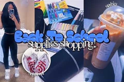 BACK TO SCHOOL SUPPLIES SHOPPING + HAUL 2023 | sophomore year edition