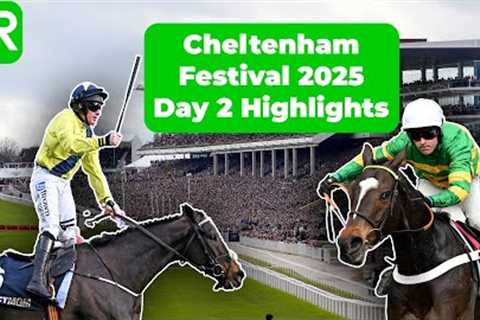 Cheltenham Festival - Day 2 Highlights: The Lion roars &amp; poignant double in memory of O'Sullivan