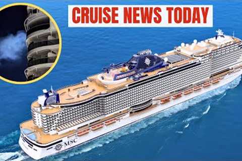 Fire on Florida Cruise Ship, Limited Power and Elevators
