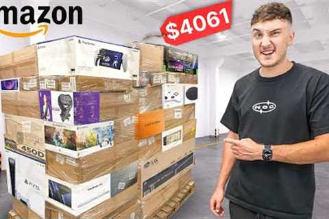 I Bought a GIANT Box Of Amazon Returns For CHEAP