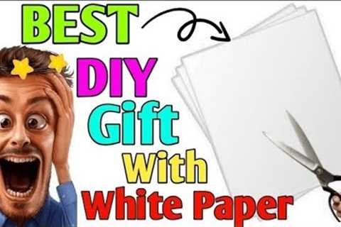 BEST birthday gift with white paper / gift for best friend / Birthday Gift Ideas / Cute Gift Idea