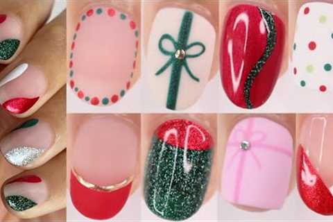 TOP 20 CHRISTMAS NAIL DESIGNS 2024 | huge Christmas nail art compilation, relaxing Christmas music