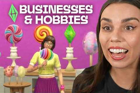 Crafting Candy and Store Opening! Businesses &amp; Hobbies (part 2)