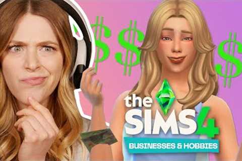 Using My Children To Make Me Rich In The Sims 4 Businesses &amp; Hobbies