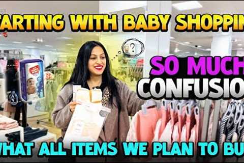 Going BABY SHOPPING for the First Time! *we went a little CRAZY* @RichaSauravWorld