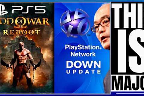 PLAYSTATION 5 - NEW PSN DOWN NEWS + OFFLINE PLAY FIX ! NEW GOD OF WAR REBOOT FOR PS5 ALONG WITH REM…