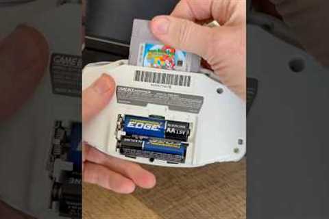 Game Boy games on the GBA