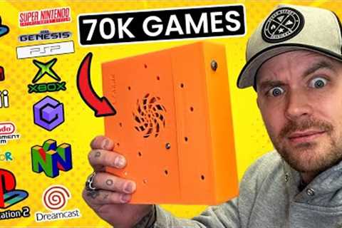 There's Over 70,000 Games In This Plug & Play Game Console For Just $82