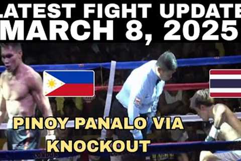 Latest fight! March 8, 2025 l Rodel Wenceslao vs. Atchariya Wirojanasunobol full fight