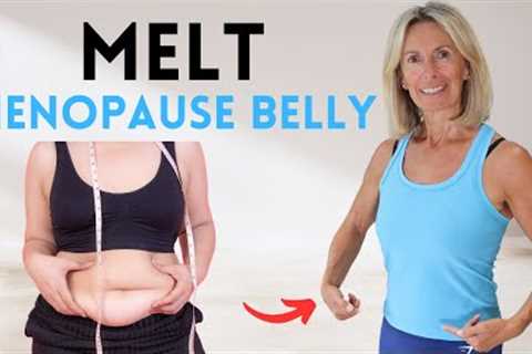 Lose Menopause Belly Fat At Home With No Equipment | 10 Min Workout