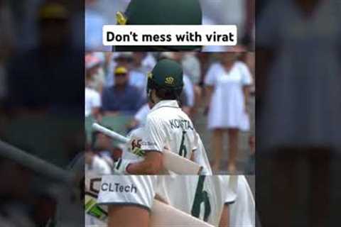 Don't mess with virat kohli#cricket#viratkohli#king#mess#fight#trending#viral#cricketlover#shorts