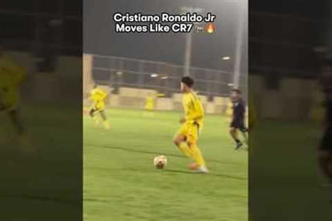 Cristiano Ronaldo Jr Plays Football Like His Father 🔥⚽️