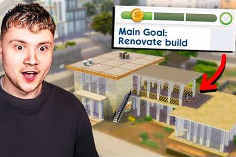 Doing The Sims 4's official fixer upper challenge (Businesses &amp; Hobbies)
