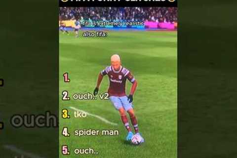 Ranking The BEST FIFA GLITCH Moments 😂 pt2 #shorts #fifa #football