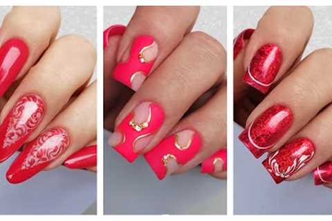 Nail art Designs #20nails | Red Nails 2025