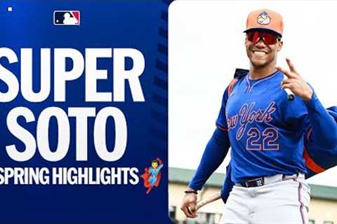 Juan Soto’s SUPER Spring! (Full Highlights)