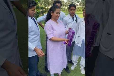 Best students ❤️ #students #college #teacher #physiotherapy #physiotherapist #farewell #gifts