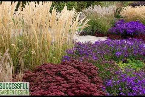 Successful Garden Design Tips 17 - Planting with grasses