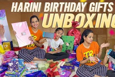 Harini Birthday Gifts Unboxing || Mahishivan || Tamada Media