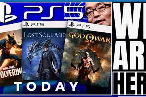 PLAYSTATION 5 - NEW WOLVERINE PS5 GAMEPLAY!? / GHOST OF YOTEI RELEASE DATE !? / STATE OF PLAY TODAY…