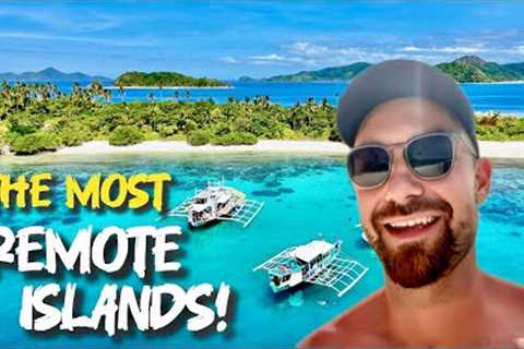 INCREDIBLE Linapacan ISLAND HOPPING Expedition 🌴 (Coron to El Nido Boat Tour)