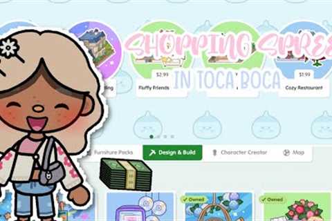 SHOPPING SPREE in Toca Boca! 🛍️💰 || *WITH VOICE*🔊||