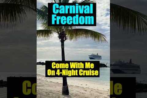 Carnival Freedom Cruise Review #cruise #carnivalcruise #cruiseship