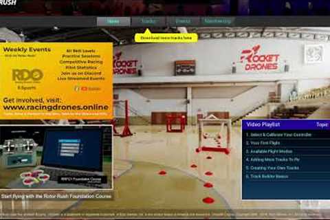 Racing Drones Online with Rotor Rush 5 Class