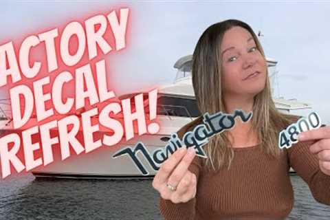 New Domed Replacement Decals for your Navigator Yacht