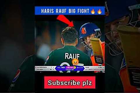 HARIS RAUF BIG FIGHT 😡🔥#trending #ytshorts #short #fight #cricket