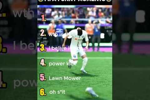 Ranking the BEST FIFA Funny Moments 😂 #shorts #fifa #funny
