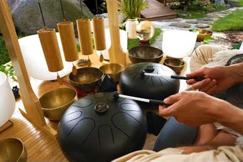 Total Calm Sound Bath Performance || Relaxing Meditation Music | Singing Bowls Spa Music