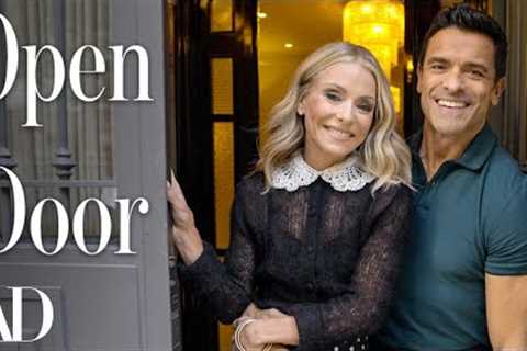 Inside Kelly Ripa &amp; Mark Consuelos’s Sophisticated NYC Townhouse | Open Door | Architectural..