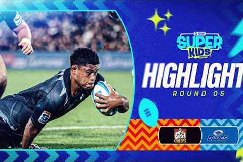 HIGHLIGHTS | CHIEFS v BLUES | Super Rugby Pacific 2025 | Round 5