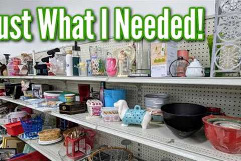 I Found what I Needed at Goodwill Today! | Thrift Shopping with Me &amp; Haul 2025!