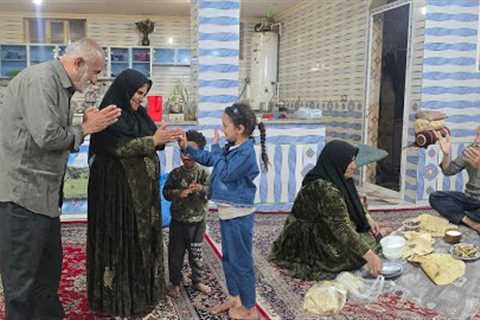 The shopkeeper's request to Marjan to build a house on Marjan's land