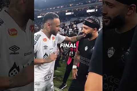 NEYMAR DIDN’T PLAY DUE TO INJURY AND WAS ON THE BENCH 🥺💔 SANTOS GOT KNOCKED OUT OF THE CUP 😭