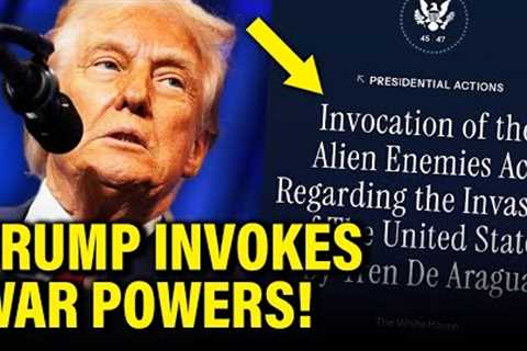🚨BREAKING: Trump DECLARES WAR POWERS against America
