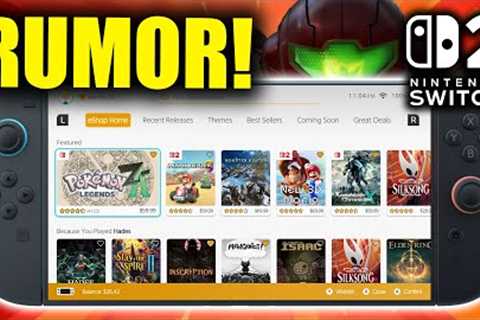 BIG Nintendo Switch 2 Rumors Just Dropped About the Launch Games!