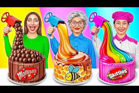 Me vs Grandma Cooking Challenge | Kitchen Hacks and Tricks by TeenDO Challenge