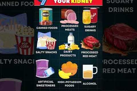 Avoid These Foods to Protect Your Kidneys | Kidney Health Tips | Healthy Facts #kidney #diet #short