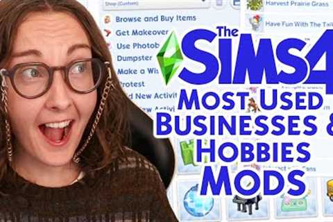 My Most Used Mods for The Sims 4 Businesses and Hobbies