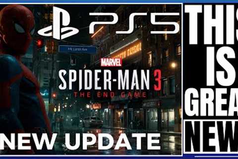 PLAYSTATION 5 - NEW VERY EXCITING PS5 CONTROLLER UPDATE / NEW GREAT SPIDER MAN 3 PS5 UPDATE / NEW H…