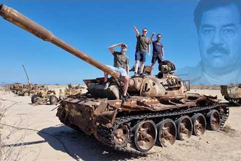 Rusting Remains of Saddam’s Army | Kuwait’s Tank Graveyard