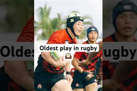Rugby players have insane skills 🚨