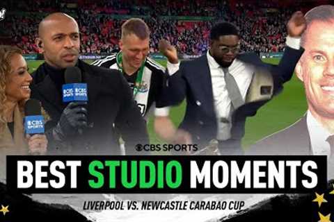 SHOW HIGHLIGHTS: 🔥 Carabao Cup Final BEST MOMENTS with the UCL Today crew 🔥 | Kate, Micah, Henry..
