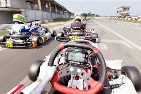 Shifter Kart HARD RACING - POV Onboard Davide Cugini Driver's eye // South Garda Karting KZ2