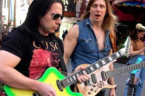 When Someone Requests DragonForce and This Guitarist Steals The Show